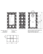 Plieninė krosnelė Romotop Hein Alako2, su apdaila, 11 kW
