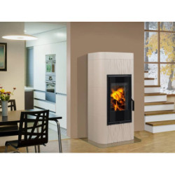 Plieninė krosnelė Romotop Hein Dolo02, su apdaila, 11 kW