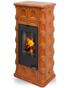 Plieninė krosnelė Romotop Hein Alako2H, su apdaila, 11 kW