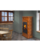 Plieninė krosnelė Romotop Hein Alako2H, su apdaila, 11 kW