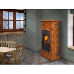 Plieninė krosnelė Romotop Hein Alako2H, su apdaila, 11 kW