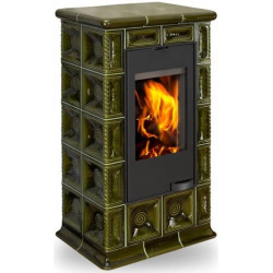 Plieninė krosnelė Romotop Hein Alako3, su apdaila, 11 kW