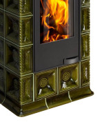 Plieninė krosnelė Romotop Hein Alako3, su apdaila, 11 kW