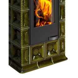 Plieninė krosnelė Romotop Hein Alako3, su apdaila, 11 kW