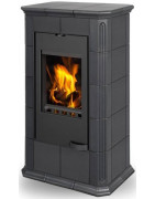 Plieninė krosnelė Romotop Hein Alako5, su apdaila, 11 kW