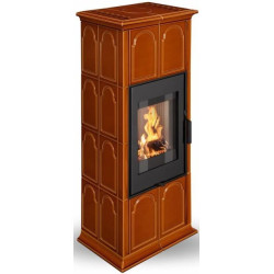 Plieninė krosnelė Romotop Gremio 2, su apdaila, 7.5 kW