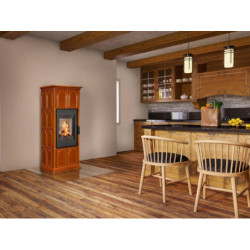 Plieninė krosnelė Romotop Gremio 2, su apdaila, 7.5 kW