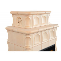 Plieninė krosnelė Romotop Hein Baracca3N, 4 - 12 kW