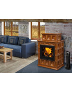 Plieninė krosnelė Romotop Hein Baracca4, 4 - 12 kW