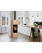 Plieninė krosnelė Romotop Soria N 04, su apdaila, 7.2 kW