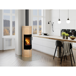 Plieninė krosnelė Romotop Soria N 04, su apdaila, 7.2 kW
