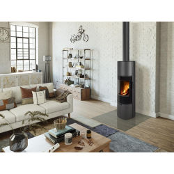 Plieninė krosnelė Romotop Soria N 03, be apdailos, 7.2 kW