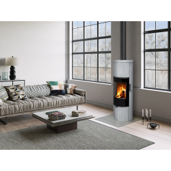 Plieninė krosnelė Romotop Soria N 02, su apdaila, 7.2 kW