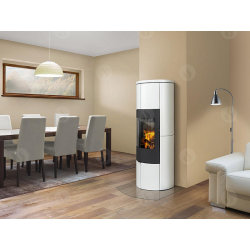 Plieninė krosnelė Romotop Palea 01, keramikos apdaila, 6.5 kW