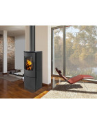 Plieninė krosnelė Romotop Alpera G 01, keramikos apdaila