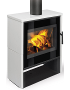 Plieninė krosnelė Romotop Aledo 01, keramikos apdaila, 8 kW
