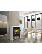 Plieninė krosnelė Romotop Aledo 01, keramikos apdaila, 8 kW