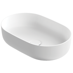 Akmens masės praustuvas Balteco Neo O, baltas