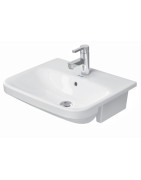 Praustuvas Duravit Durastyle, 550x455 mm, pusiau įleidžiamas