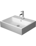 Praustuvas Duravit Vero Air, šlifuota apačia, 600x470 mm
