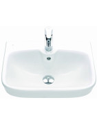 Praustuvas Ido Glow, 500 mm, su skyle viduryje