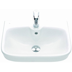 Praustuvas Ido Glow, 500 mm, su skyle viduryje