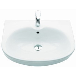 Praustuvas Ido Glow, 600 mm, su skyle viduryje