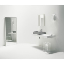 Praustuvas Kartell By Laufen, 600x460 mm, stačiakampis