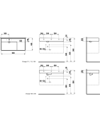 Praustuvas Kartell By Laufen, 900x460 mm, stačiakampis