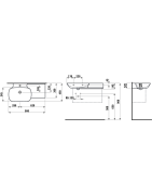 Praustuvas Laufen Ino, 900x450 mm, pakabinamas/pastatomas