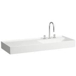 Praustuvas Kartell By Laufen, 1200x460 mm, stačiakampis