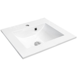 Praustuvas Oristo Silver 50 cm, baldinis, dirbtinis marmuras