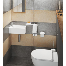 Praustuvas Paa Mi, 400x210 mm, dešininis