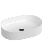 Praustuvas Ravak Ceramic 550 O Slim, 550x370 mm
