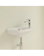 Praustuvas Villeroy&Boch O.Novo, 500x250 mm, su persipylimu