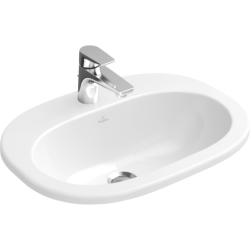 Praustuvas Villeroy&Boch O.Novo, 560x405 mm, įleidžiamas