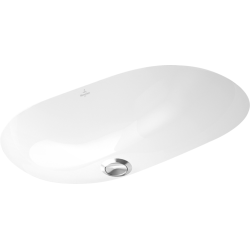 Praustuvas Villeroy&Boch O.Novo, 580x370 mm, ovalus
