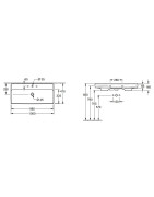Praustuvas Villeroy&Boch Collaro, 1000x470 mm, baldinis
