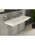 Praustuvas Villeroy&Boch Venticello, 1200x500 mm, dvigubas