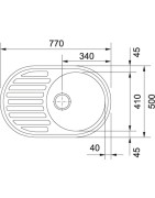 Nerūdijančio plieno plautuvė Franke Pamira PMN 611i