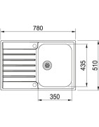 Plautuvė Franke Argos AGX 211-78, universali