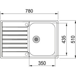 Plautuvė Franke Argos AGX 211-78, universali