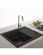 Granitinė plautuvė Franke Maris MRG 611-78/49, juoda