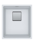 Granitinė plautuvė Franke Kubus 2 KNG 110-37, balta