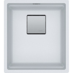 Granitinė plautuvė Franke Kubus 2 KNG 110-37, balta