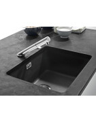 Granitinė  plautuvė Franke Kubus KBG 110-50, juoda