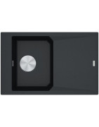 Granitinė plautuvė Franke FX FXG 611-78, juoda