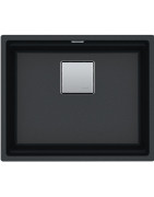 Granitinė plautuvė Franke Kubus 2 KNG 110-52, juoda