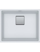 Granitinė plautuvė Franke Kubus 2 KNG 110-52, balta