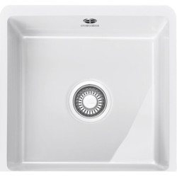 Keramikinė plautuvė Franke Kubus KBK 110-40, balta